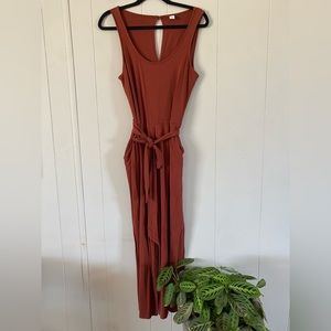 Old Navy Red Stretch Romper